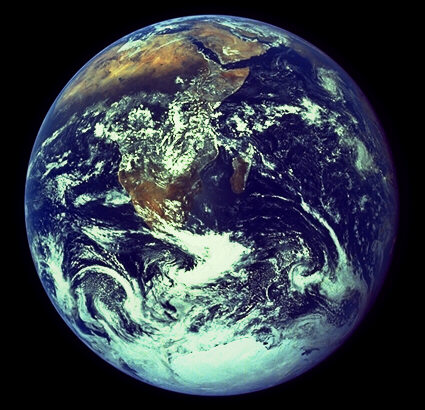 A self portrait of Planet Earth. Click for more info. NASA image from Apollo 17
